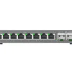 Grandstream GWN7721 Managed L2 PoE+ Switch με 8 Θύρες Gigabit (1Gbps) Ethernet και 2 SFP Θύρες