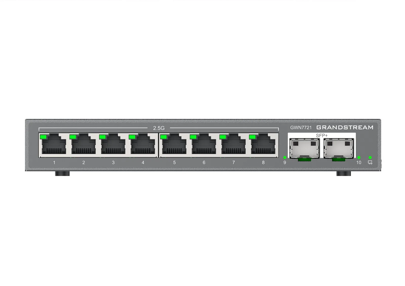 Grandstream GWN7721 Managed L2 PoE+ Switch με 8 Θύρες Gigabit (1Gbps) Ethernet και 2 SFP Θύρες Grandstream GWN7721 Managed L2 PoE+ Switch με 8 Θύρες Gigabit (1Gbps) Ethernet και 2 SFP Θύρες - Image 1