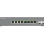 Grandstream GWN7721P Managed L2 PoE+ Switch με 8 Θύρες Gigabit (1Gbps) Ethernet και 2 SFP Θύρες