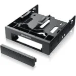 Graugear Πλαίσιο για Σκληρούς Δίσκους 2x 2,5" & 3,5" HDD/SSD in 5,25" Μαύρο (G-CV-235T525)