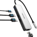 Graugear Hub 4 Θυρών USB 3.2 με σύνδεση USB-A / USB-C Γκρι G-HUB2C2A-10G