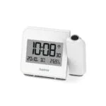 HAMA Clock Επιτραπέζιο Ψηφιακό Ρολόι LCD με Ξυπνητήρι & Ραδιόφωνο Λευκό 00222206