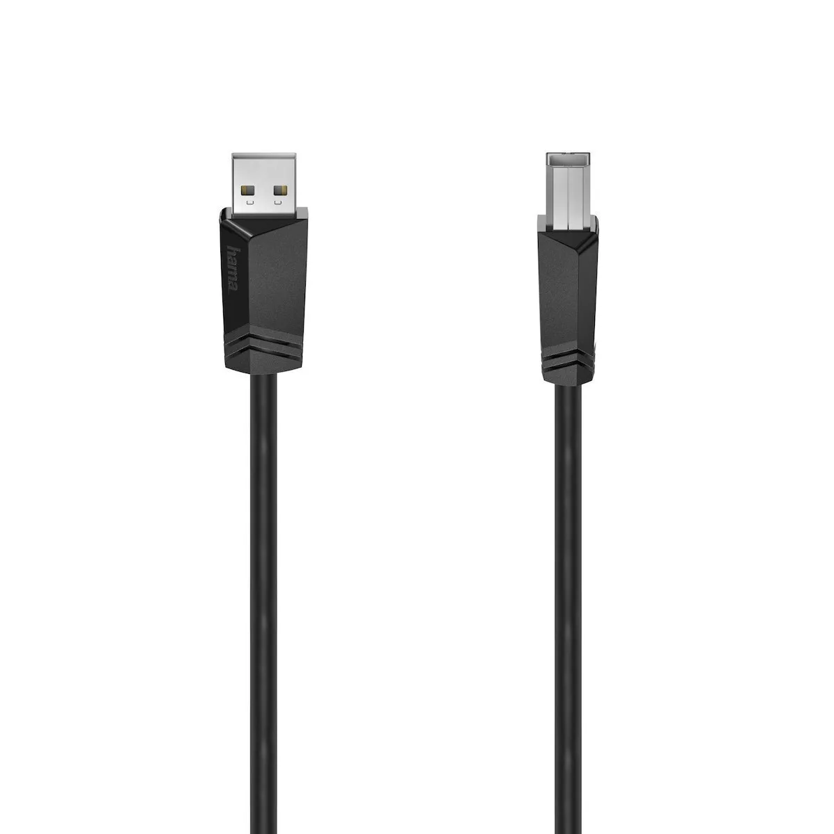 HAMA USB 2.0 Cable USB-A male - USB-B male Μαύρο 3m (00200603) HAMA USB 2.0 Cable USB-A male - USB-B male Μαύρο 3m (00200603) - Image 1
