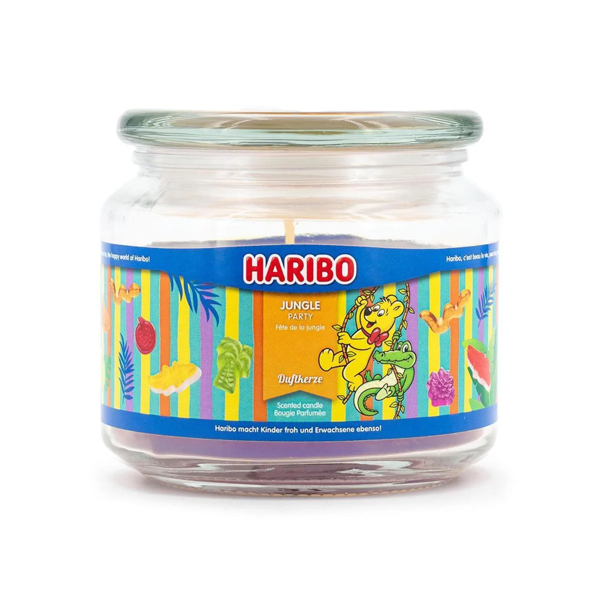 Haribo Αρωματικό Κερί σε Βάζο με Άρωμα Βανίλια 300gr Haribo Αρωματικό Κερί σε Βάζο με Άρωμα Βανίλια 300gr - Image 1