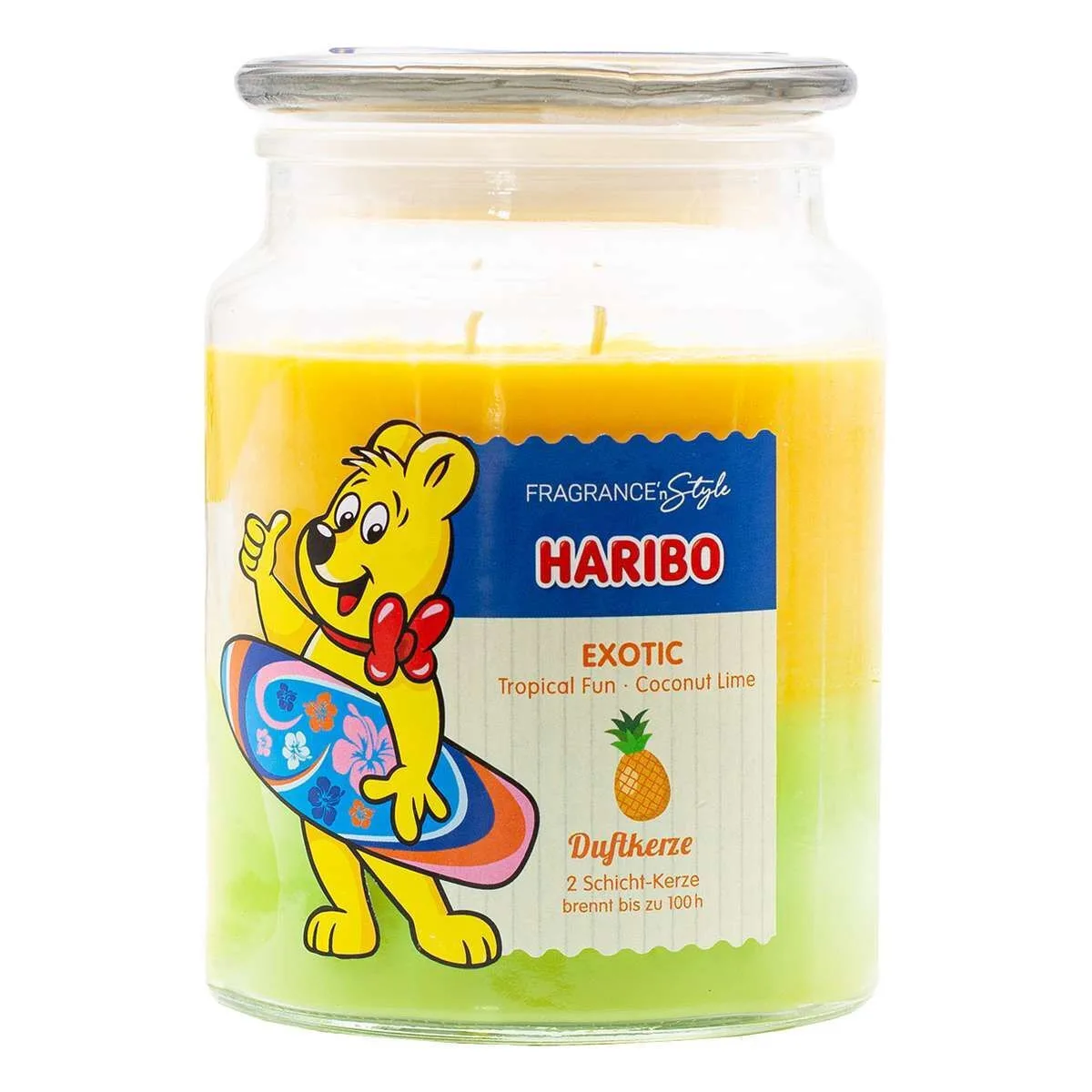 Haribo Αρωματικό Κερί σε Βάζο με Άρωμα Exotic 510gr Haribo Αρωματικό Κερί σε Βάζο με Άρωμα Exotic 510gr - Image 1