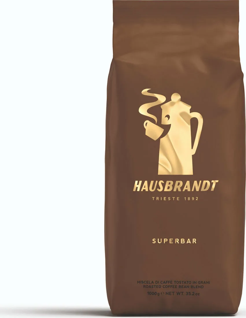 Hausbrandt Καφές Espresso Superbar σε Κόκκους 1kg Hausbrandt Καφές Espresso Superbar σε Κόκκους 1kg - Image 1
