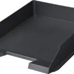 Herlitz Διάφανος Δίσκος Εγγράφων Πλαστικός Ablagekorb A4-C4 Ανθρακί Μαύρος 50033942