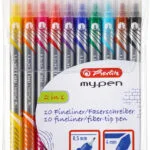Herlitz Μαρκαδόροι Σχεδίου Σετ 10 χρώματα 11367232