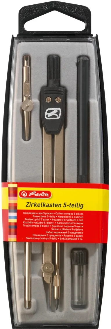 Herlitz Μεταλλικός Διαβήτης με Μύτη σε Κασετίνα Μαύρο 8710303 Herlitz Μεταλλικός Διαβήτης με Μύτη σε Κασετίνα Μαύρο 8710303 - Image 1