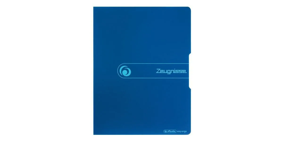Herlitz Ντοσιέ Διαφανείς Θήκες 'zeugnisse' Αδιαφανές Μπλε 20 Θήκες Herlitz Ντοσιέ Διαφανείς Θήκες 'zeugnisse' Αδιαφανές Μπλε 20 Θήκες - Image 1