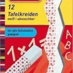 Herlitz Σετ 12 Λευκές Κιμωλίες 8648107