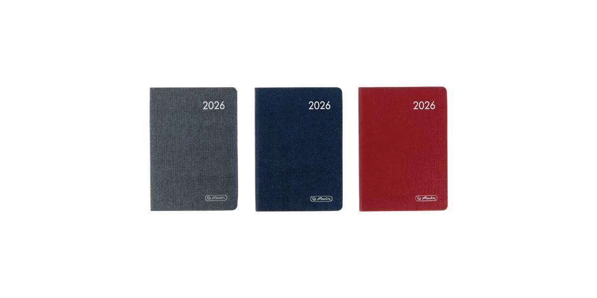 Herlitz Τσέπης Ημερολόγιο A7 Classic Fs 2026 Herlitz Τσέπης Ημερολόγιο A7 Classic Fs 2026 - Image 1