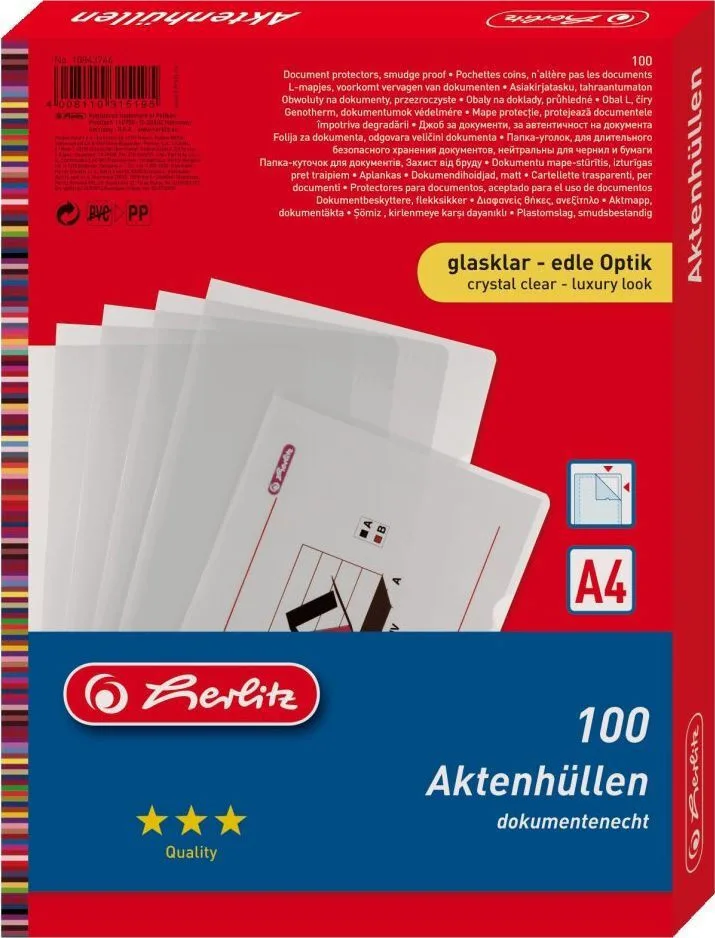Herlitz Χαρτόνι A4 10843746 Herlitz Χαρτόνι A4 10843746 - Image 1