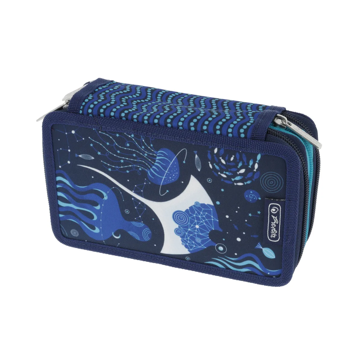 Herlitz Deep Ocean Κασετίνα Μπλε 50043415 Herlitz Deep Ocean Κασετίνα Μπλε 50043415 - Image 1