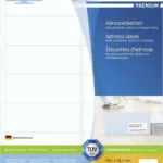 Herma 140 Αυτοκόλλητες Ετικέτες Α4 Ορθογώνιες 8635 99.1x38.1mm