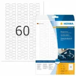 Herma 1500 Αυτοκόλλητες Ετικέτες Α4 Ορθογώνιες 5116 49x10mm