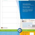 Herma 1600 Αυτοκόλλητες Ετικέτες Α4 Ορθογώνιες 4267 99.1x33.8mm