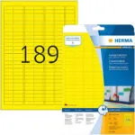 Herma 3780 Αυτοκόλλητες Ετικέτες Α4 Ορθογώνιες 4243 25.4x10mm