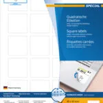 Herma 600 Αυτοκόλλητες Ετικέτες Α4 Τετράγωνες 10108 40x40mm