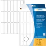 Herma 672τμχ Αυτοκόλλητες Ετικέτες 2370 Ορθογώνιες σε Λευκό Χρώμα 13x50mm