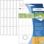 Herma 896τμχ Αυτοκόλλητες Ετικέτες 10605 Ορθογώνιες σε Λευκό Χρώμα 13x40mm