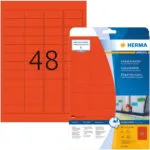 Herma 960 Αυτοκόλλητες Ετικέτες Α4 Ορθογώνιες 4367 45.7x21.2mm