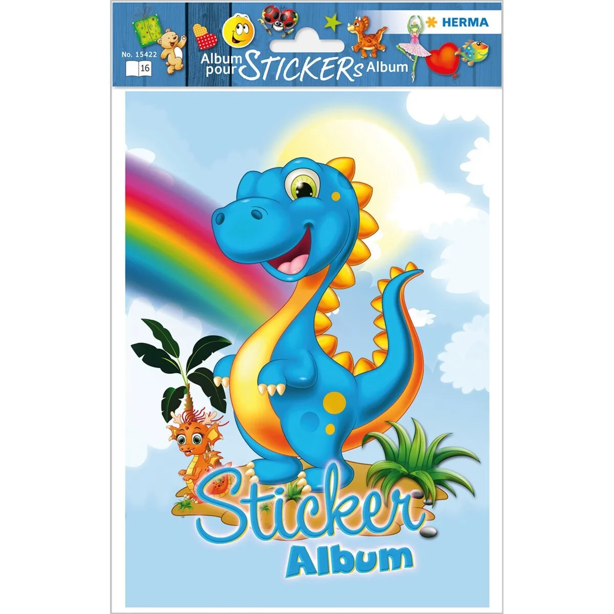 Herma Άλμπουμ Αυτοκόλλητων Dinos 15422 Herma Άλμπουμ Αυτοκόλλητων Dinos 15422 - Image 1
