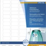Herma Αυτοκόλλητες Ετικέτες Α4 Ορθογώνιες 10002 35.6x16.9mm