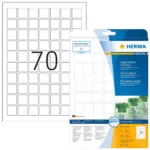 Herma Αυτοκόλλητες Ετικέτες Α4 Ορθογώνιες 1750 24x24mm