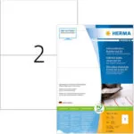 Herma Αυτοκόλλητες Ετικέτες Α4 Ορθογώνιες 8691 105x148mm