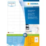 Herma Αυτοκόλλητες Ετικέτες Α4 Ορθογώνιες Address 4254 38.1x21.2mm