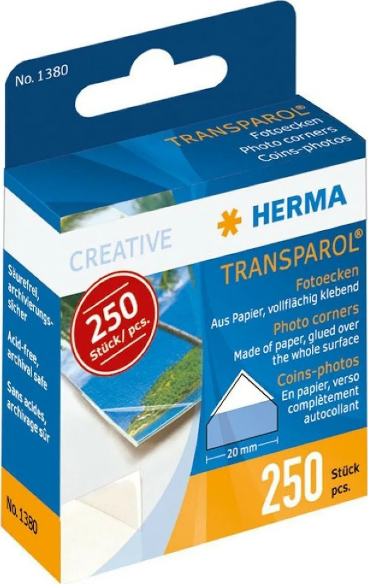 Herma Ετικέτες Χειροτεχνίας 250τμχ σε Διάφανο Χρώμα 1380 Herma Ετικέτες Χειροτεχνίας 250τμχ σε Διάφανο Χρώμα 1380 - Image 1