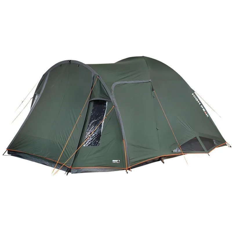 High Peak Tessin 5.1 Σκηνή Camping Τούνελ Πράσινη με Διπλό Πανί 4 Εποχών για 5 Άτομα 330x390x190εκ. 10381 High Peak Tessin 5.1 Σκηνή Camping Τούνελ Πράσινη με Διπλό Πανί 4 Εποχών για 5 Άτομα 330x390x190εκ. 10381 - Image 1
