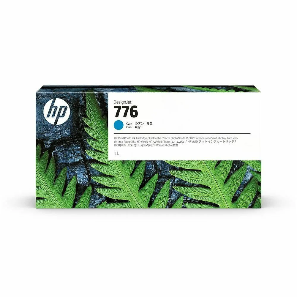 HP 776 Γνήσιο Μελάνι Εκτυπωτή InkJet Κυανό (1XB09A) HP 776 Γνήσιο Μελάνι Εκτυπωτή InkJet Κυανό (1XB09A) - Image 1