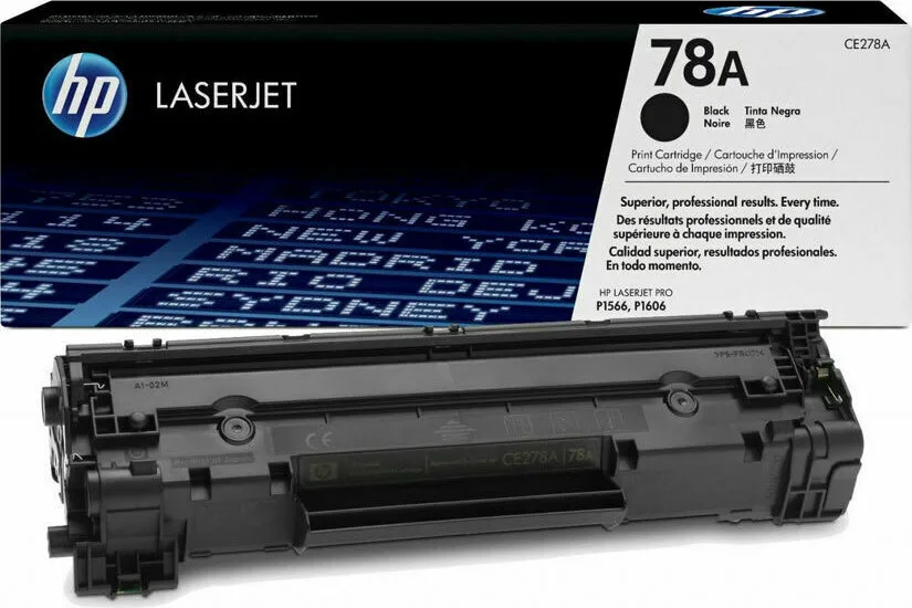 HP 78A Black Toner Γνήσιο Toner Laser Εκτυπωτή Μαύρο 2100 Σελίδων (CE278AH) HP 78A Black Toner Γνήσιο Toner Laser Εκτυπωτή Μαύρο 2100 Σελίδων (CE278AH) - Image 1