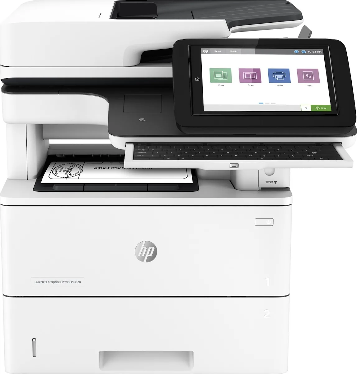 HP LaserJet Enterprise Flow MFP M528z Έγχρωμο Πολυμηχάνημα με WiFi και Mobile Print 1PV67A HP LaserJet Enterprise Flow MFP M528z Έγχρωμο Πολυμηχάνημα με WiFi και Mobile Print 1PV67A - Image 1