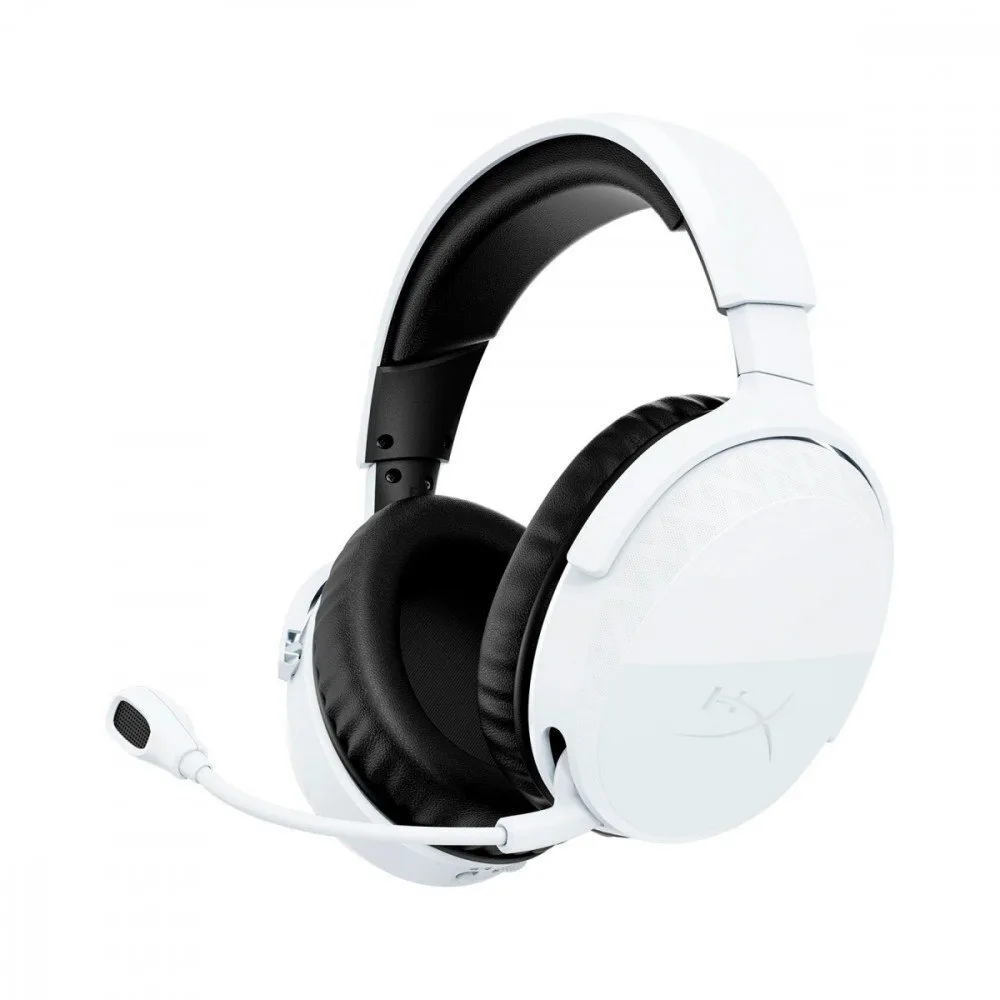 HyperX Cloud Stinger 3 PlayStation Ασύρματο Over Ear Gaming Headset με σύνδεση Bluetooth / USB Λευκό HyperX Cloud Stinger 3 PlayStation Ασύρματο Over Ear Gaming Headset με σύνδεση Bluetooth / USB Λευκό - Image 1