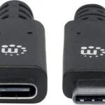 IC Intracom USB 2.0 Cable USB-C male - USB-C female Μαύρο 0.5m 355230