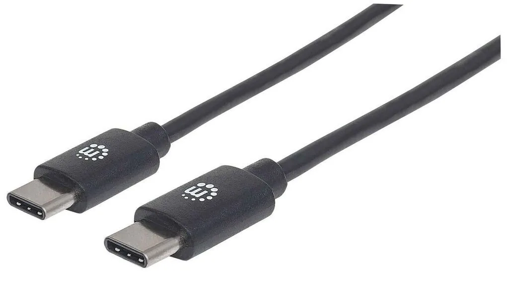 IC Intracom USB 3.1 Cable USB-C male - USB-C Μαύρο 1m 353526 IC Intracom USB 3.1 Cable USB-C male - USB-C Μαύρο 1m 353526 - Image 1