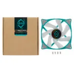 Iceberg Thermal IceGALE Case Fan 140mm (1600rpm / 96cfm) με ARGB Φωτισμό και Σύνδεση 3-Pin / 4-Pin PWM Teal