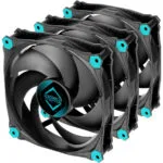 Iceberg Thermal IceGALE Silent Case Fan 120mm (1100rpm / 30cfm) Χωρίς Led Φωτισμό και Σύνδεση 3-Pin 3τμχ