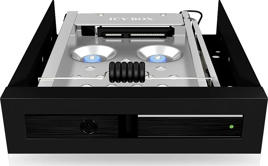Icy Box Πλαίσιο Για Σκληρούς Δίσκους IcyBox SATAI-III in 1x 3,5" Μαύρο IB-2217ASTS Icy Box Πλαίσιο Για Σκληρούς Δίσκους IcyBox SATAI-III in 1x 3,5" Μαύρο IB-2217ASTS - Image 1