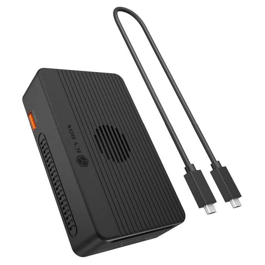 Icy Box USB-C Docking Station με HDMI 4K PD και σύνδεση 2 Οθονών Μαύρο (IB-RD2818DK-40G) Icy Box USB-C Docking Station με HDMI 4K PD και σύνδεση 2 Οθονών Μαύρο (IB-RD2818DK-40G) - Image 1