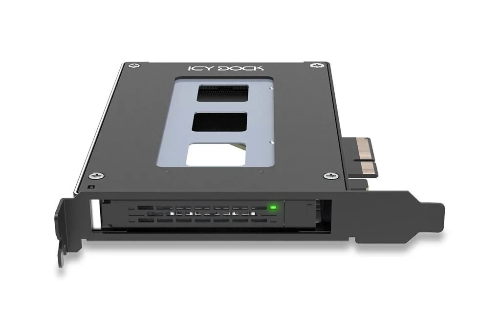 Icy Dock Αντάπτορας Μαύρο MB411V4PO-2B Icy Dock Αντάπτορας Μαύρο MB411V4PO-2B - Image 1