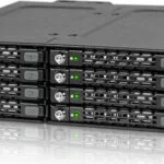 Icy Dock ToughArmor Πλαίσιο Για Σκληρούς Δίσκους Backplane IcyDock 8x6,3cm SATAI-III in 1x5,25" keylocks Μαύρο MB998SK-B