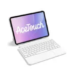 Inateck Ace Touch Πληκτρολόγιο Θήκη Ipad 11"/10 9" Qwertz Rgb Λευκό