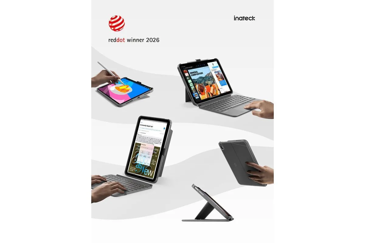 Inateck Acetouch Αποσπώμενη Θήκη Πληκτρολογίου Bluetooth Ipad 11" Qwerty Γκρι Inateck Acetouch Αποσπώμενη Θήκη Πληκτρολογίου Bluetooth Ipad 11" Qwerty Γκρι - Image 1