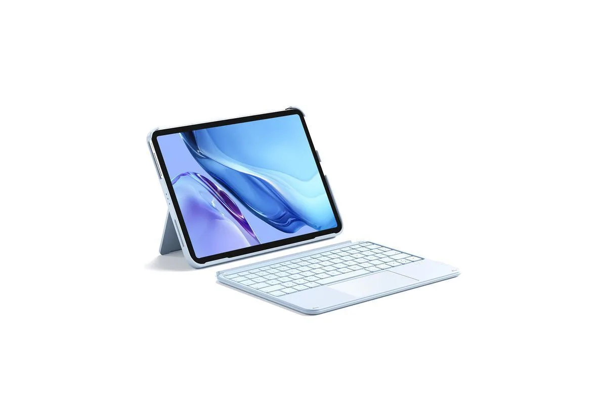 Inateck Acetouch Αφαιρούμενη Προστατευτική Θήκη Πληκτρολόγιο Touchpad Ipad Air 4/5 10 9" Μπλε Inateck Acetouch Αφαιρούμενη Προστατευτική Θήκη Πληκτρολόγιο Touchpad Ipad Air 4/5 10 9" Μπλε - Image 1