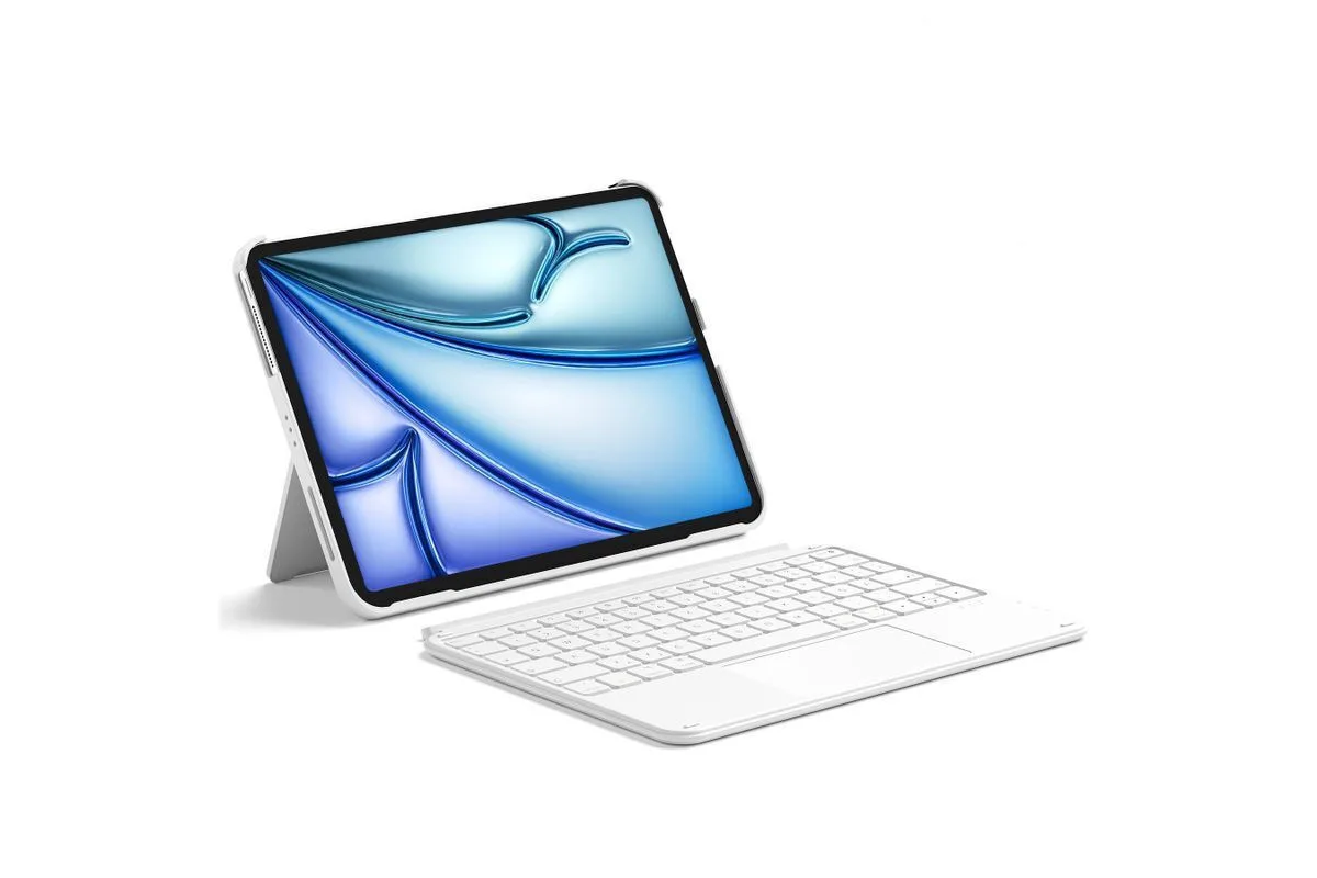 Inateck Acetouch Πληκτρολόγιο Ipad 11"/ipad Air 11" – Qwertz – Λευκό Kb04122_white Inateck Acetouch Πληκτρολόγιο Ipad 11"/ipad Air 11" – Qwertz – Λευκό Kb04122_white - Image 1