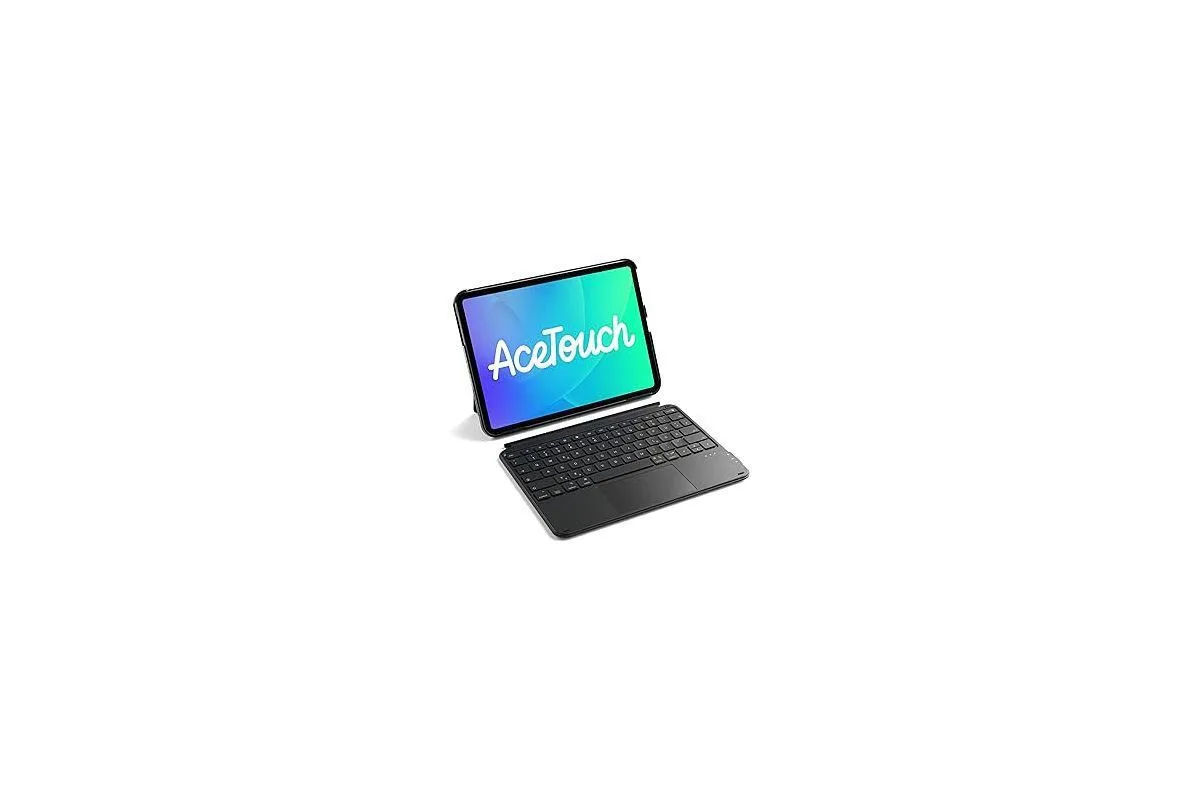 Inateck Πληκτρολόγιο Ace Touch Ipad 11" Qwertz Γραφίτης Inateck Πληκτρολόγιο Ace Touch Ipad 11" Qwertz Γραφίτης - Image 1
